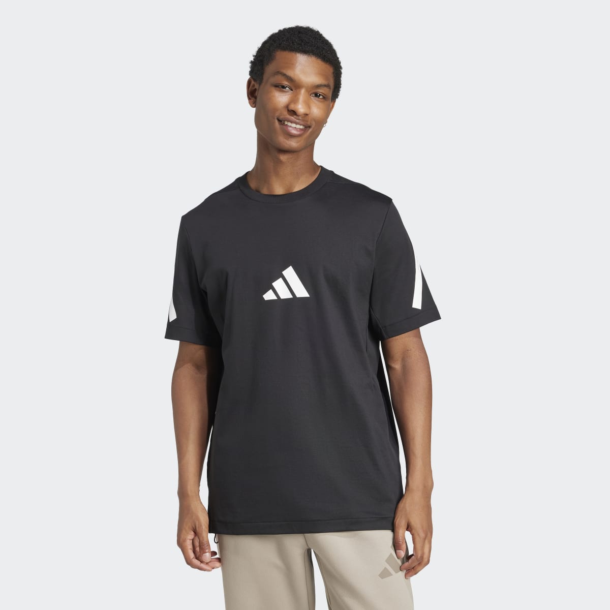 T-shirt de Homem Z.N.E. Preto-1
