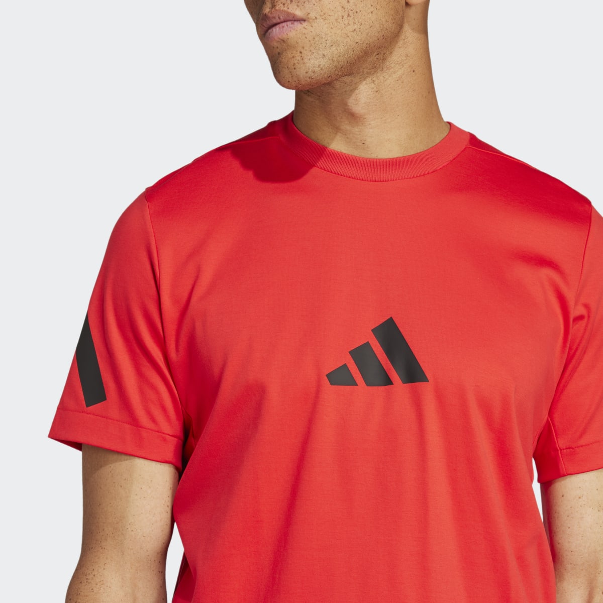 T-shirt de Homem Z.N.E Vermelho-3