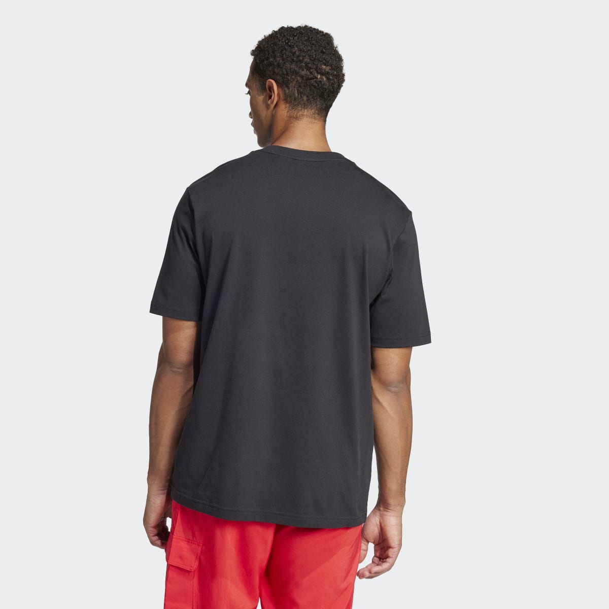 T-shirt de Homem Essentials Linear Single Jersey Preto-2