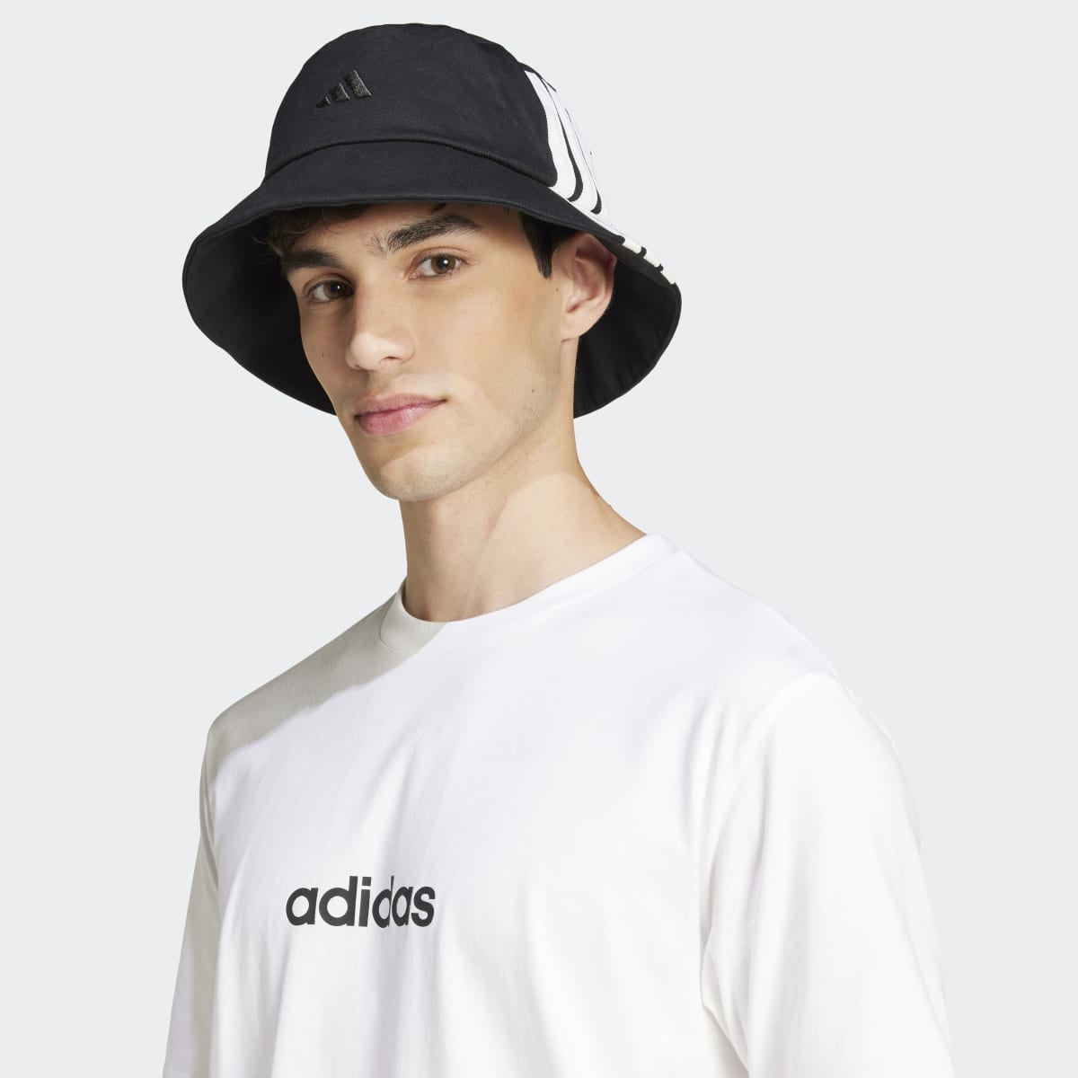 T-shirt de Homem Essentials Linear Single Jersey Branco-3
