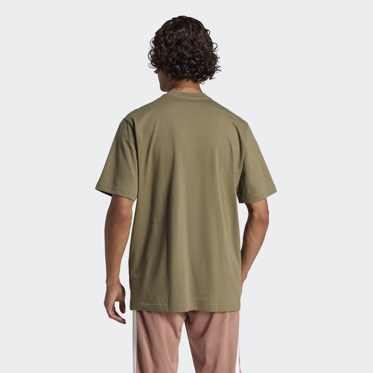 T-shirt de Homem Essentials Linear Single Jersey Verde-2
