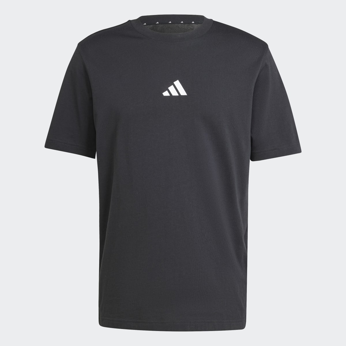 T-shirt de Homem Essentials Small Logo Single Jersey Preto-5