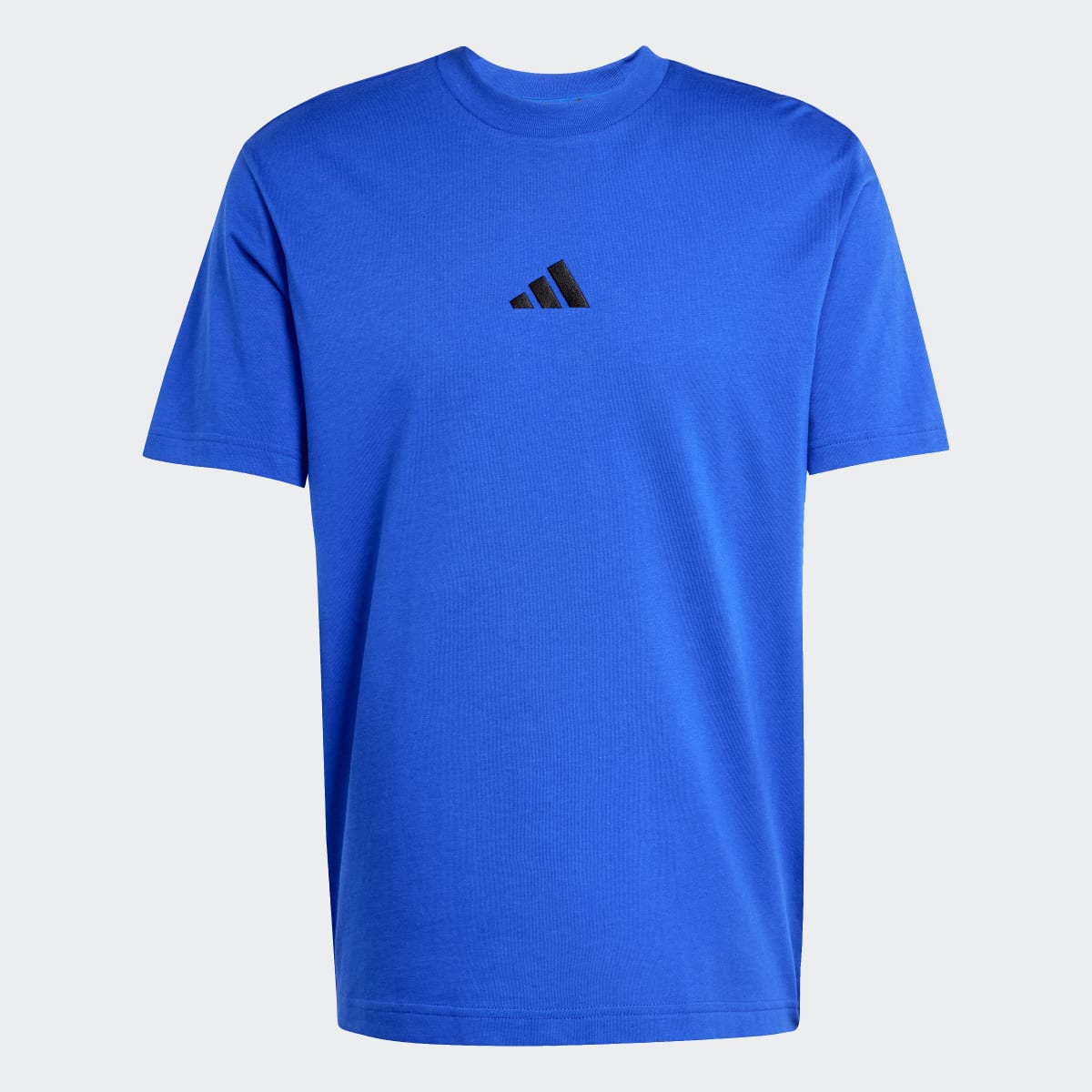 T-shirt de Homem Essentials Small Logo Single Jersey Azul-5