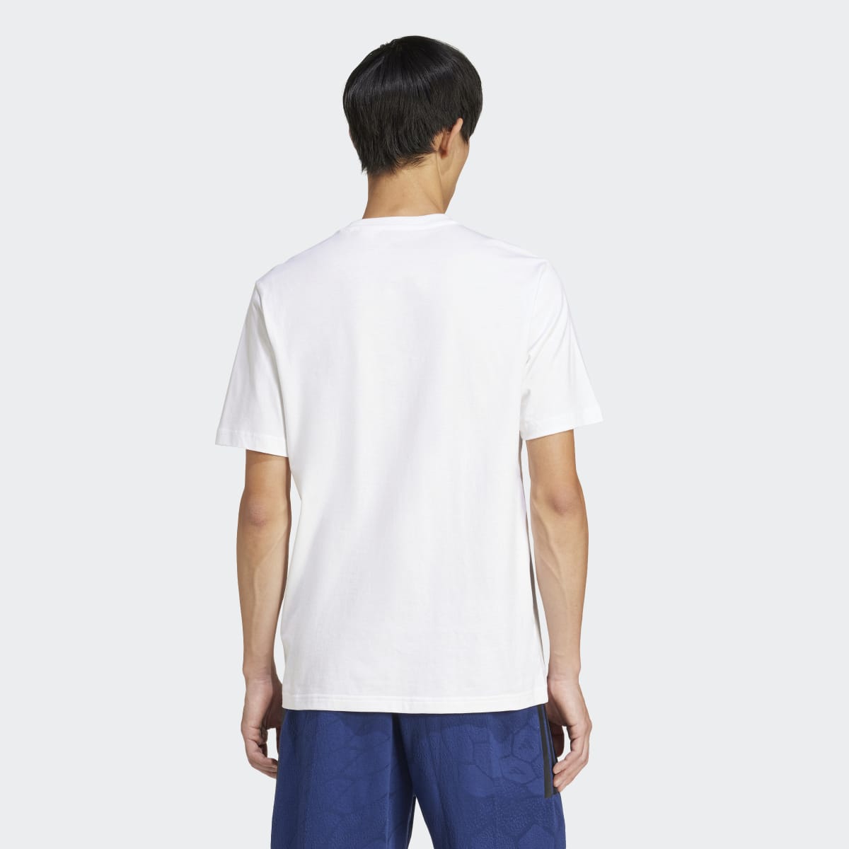 T-shirt de Homem House of Tiro Linear Graphic Branco-2