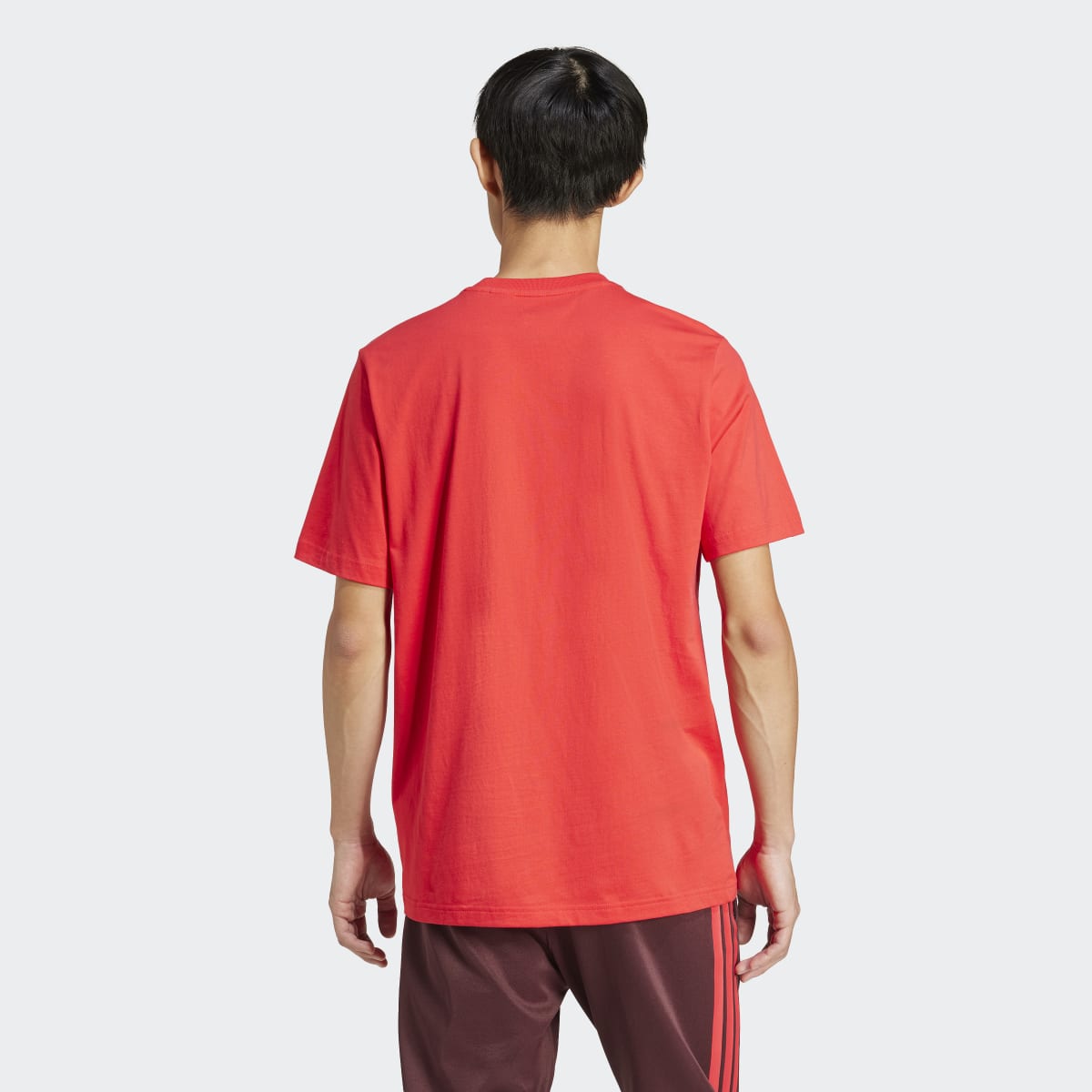 T-shirt de Homem House of Tiro Linear Graphic Vermelho-2