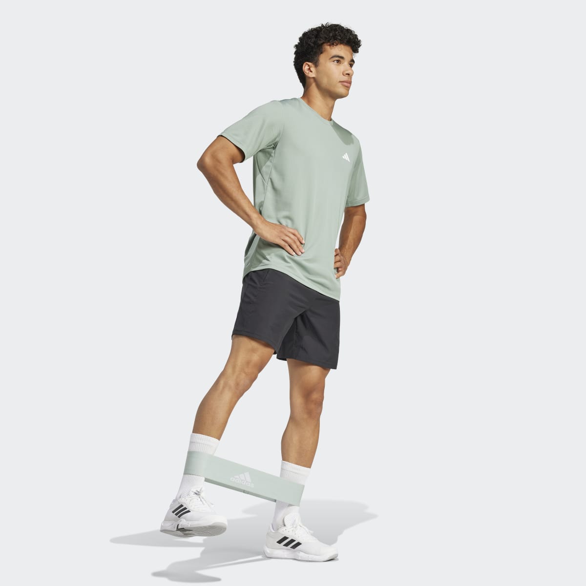 T-shirt de Homem Train Essentials Training Verde-4