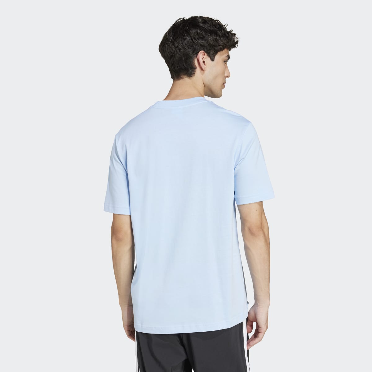 T-shirt de homem Essentials Adidas Azul-2