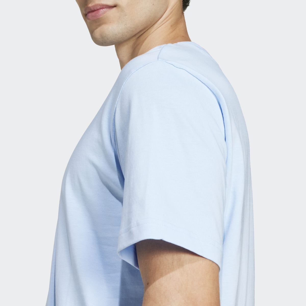 T-shirt de homem Essentials Adidas Azul-3