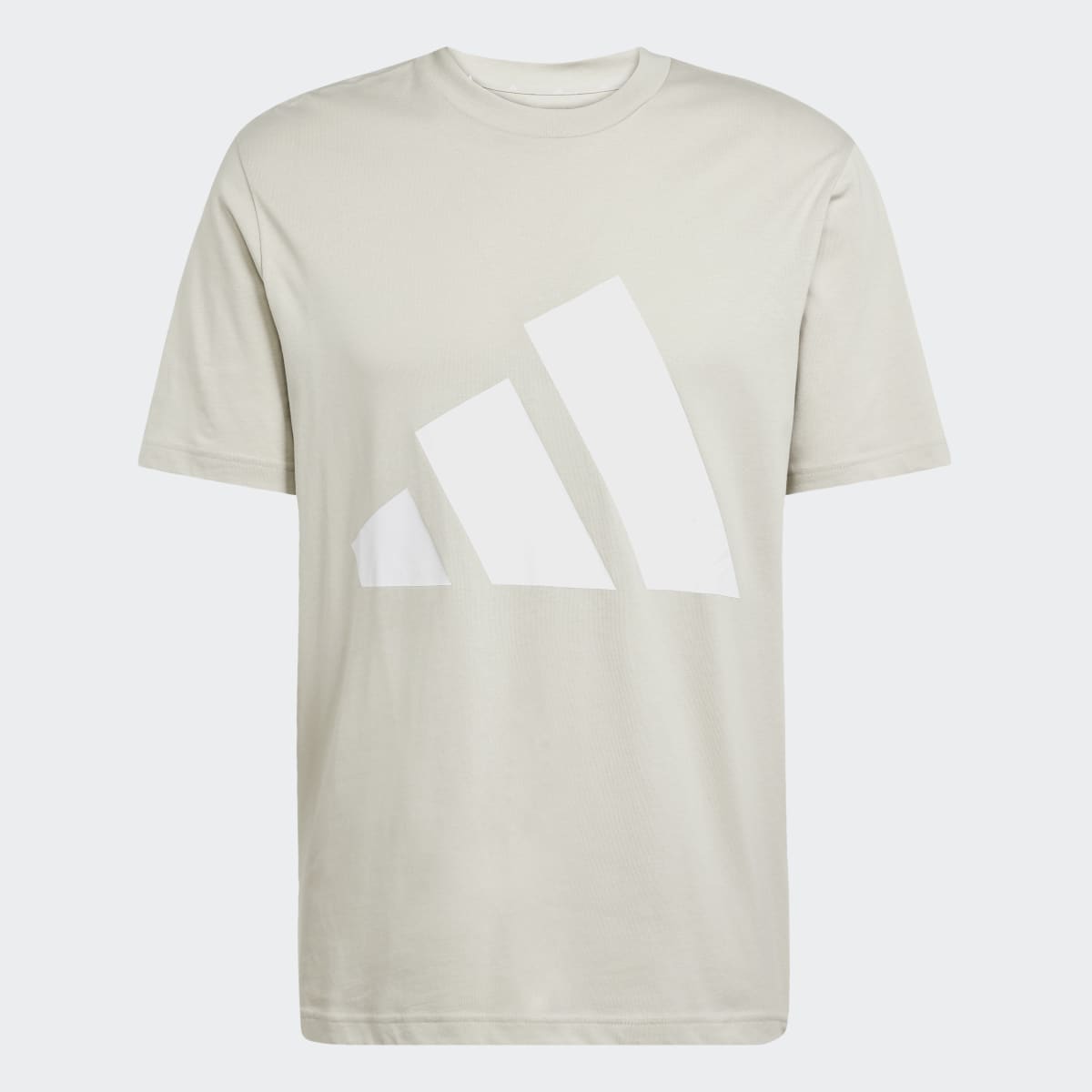 T-shirt de Homem Essentials Big Logo Cinzento-5