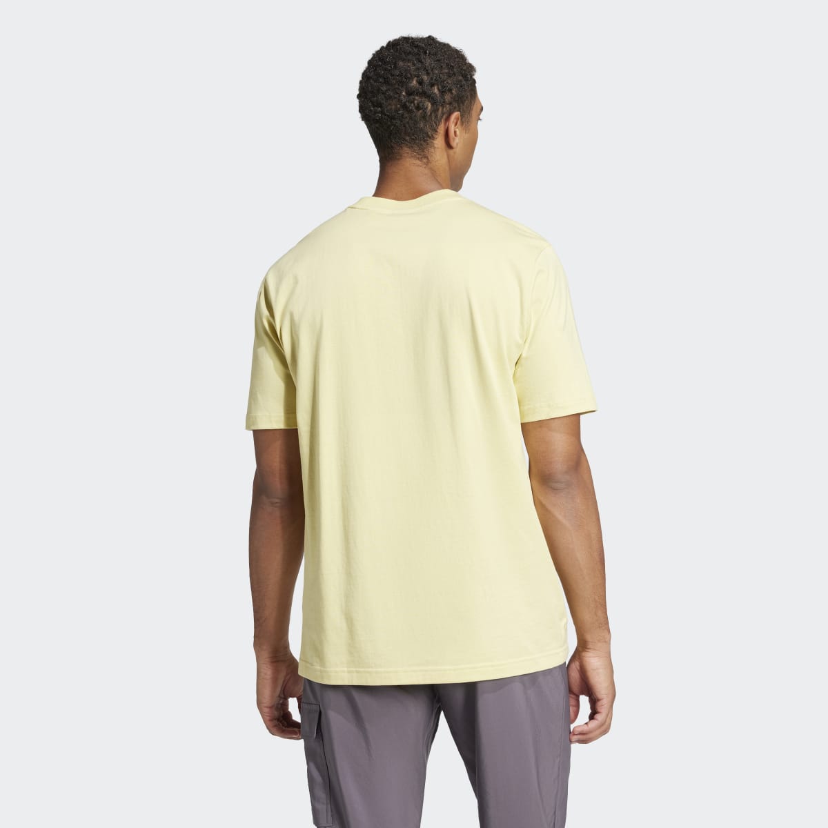T-shirt de Homem Essentials Linear Single Jersey Amarelo-2
