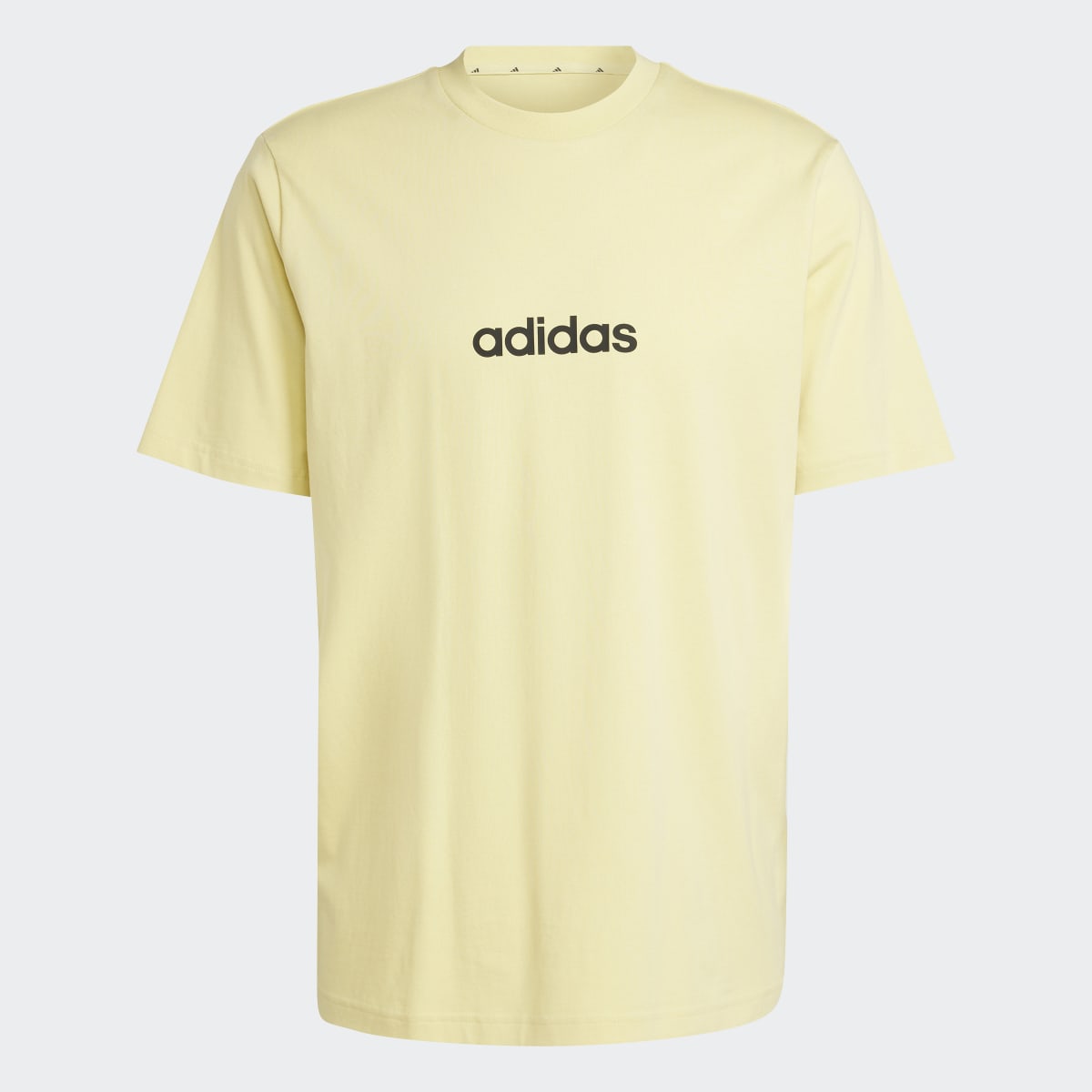 T-shirt de Homem Essentials Linear Single Jersey Amarelo-5