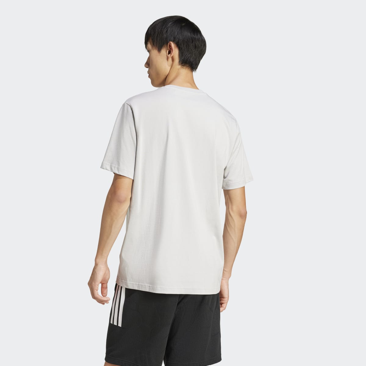 T-shirt de Homem House of Tiro Linear Graphic Cinzento-2