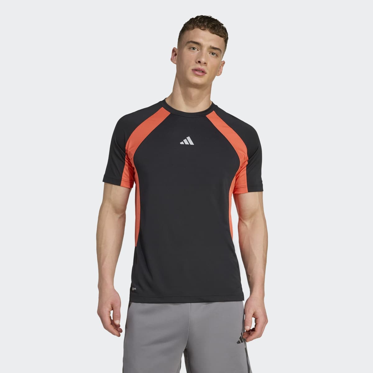 T-shirt de Homem Tech Apparel Climacool Preto-1