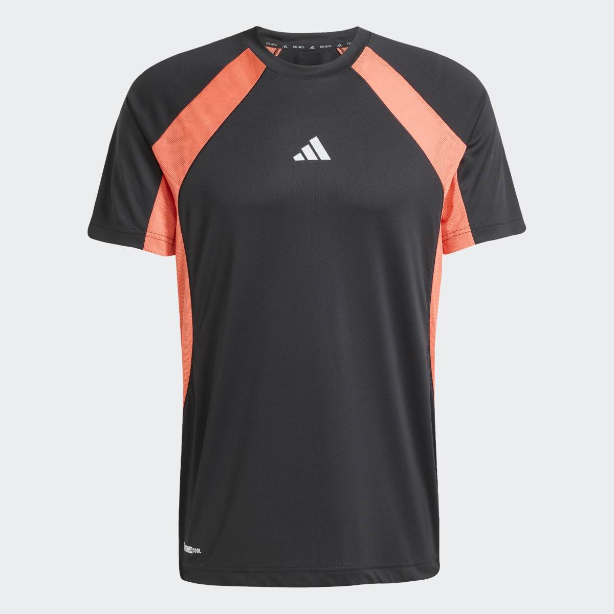 T-shirt de Homem Tech Apparel Climacool Preto-6
