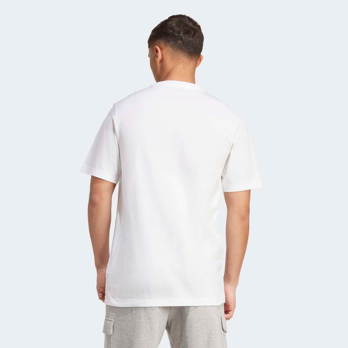 T-shirt de Homem Camo Logo Branco-2