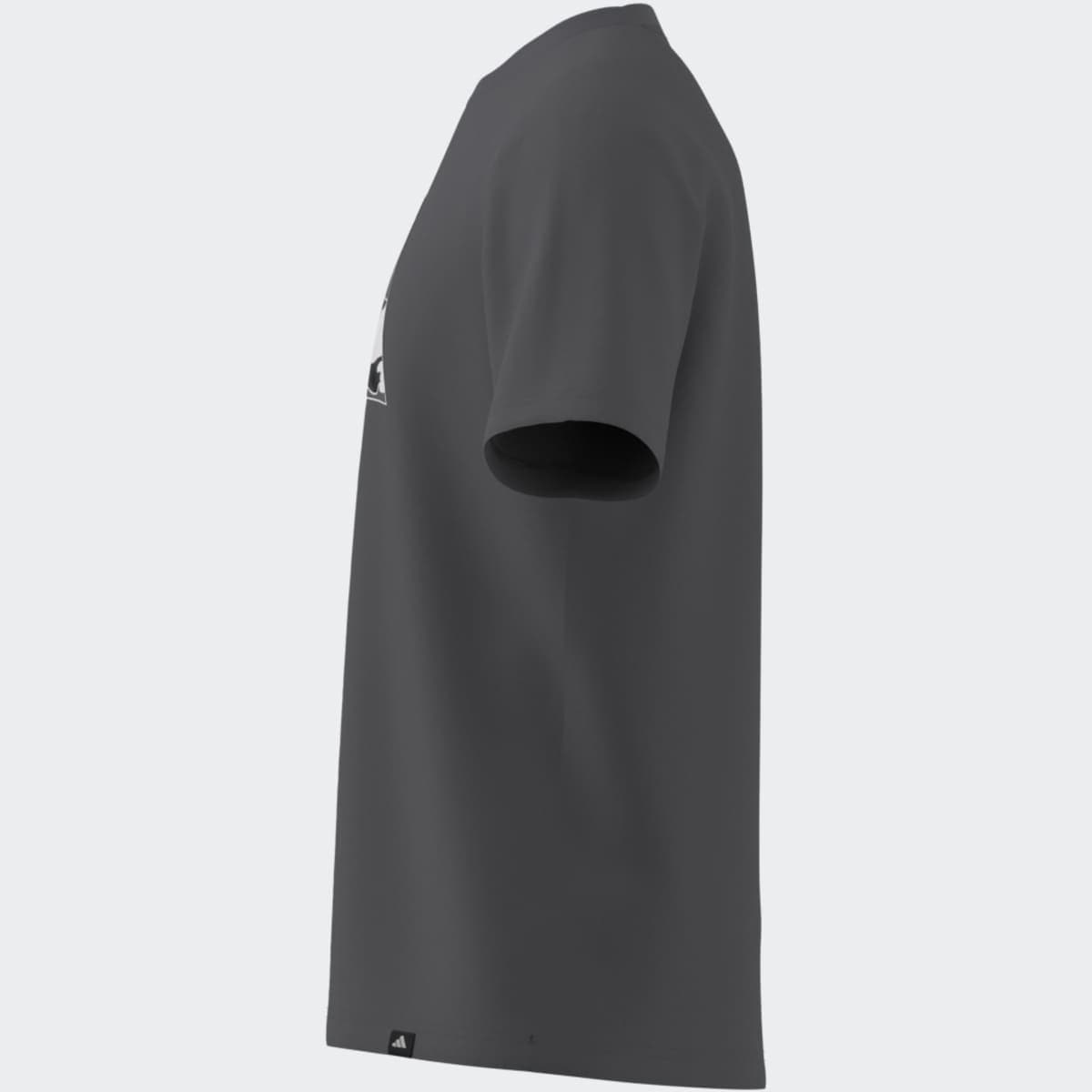 T-shirt de Homem Camo Logo Cinzento-10