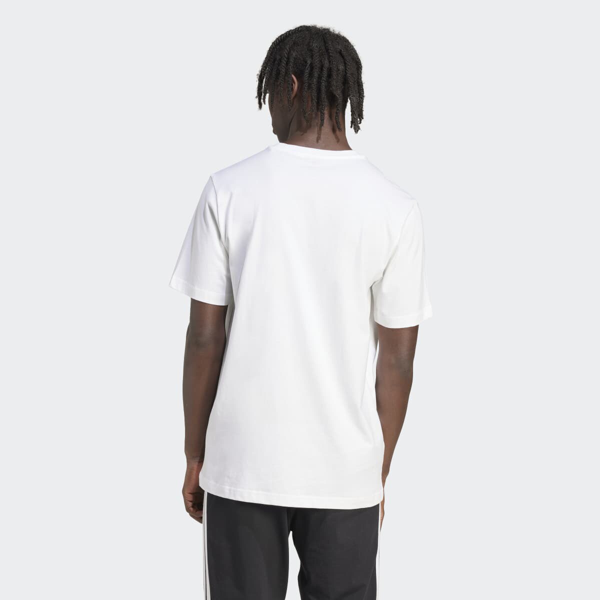 T-shirt de Homem Pennant Trim Graphic Branco-2