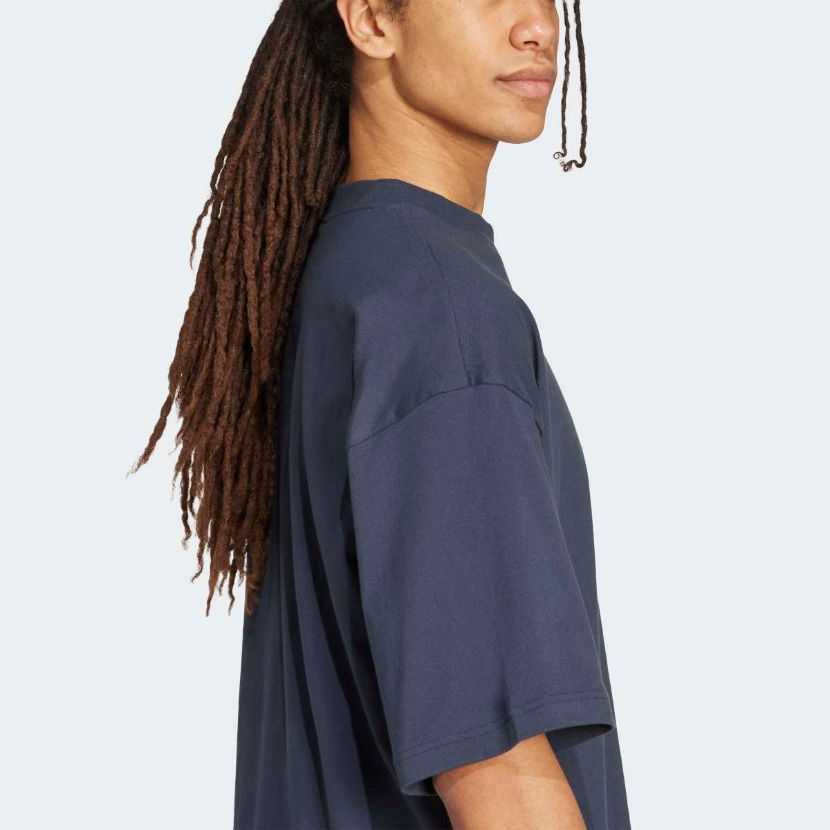 T-shirt de Homem Future Icons Small Logo Azul-5