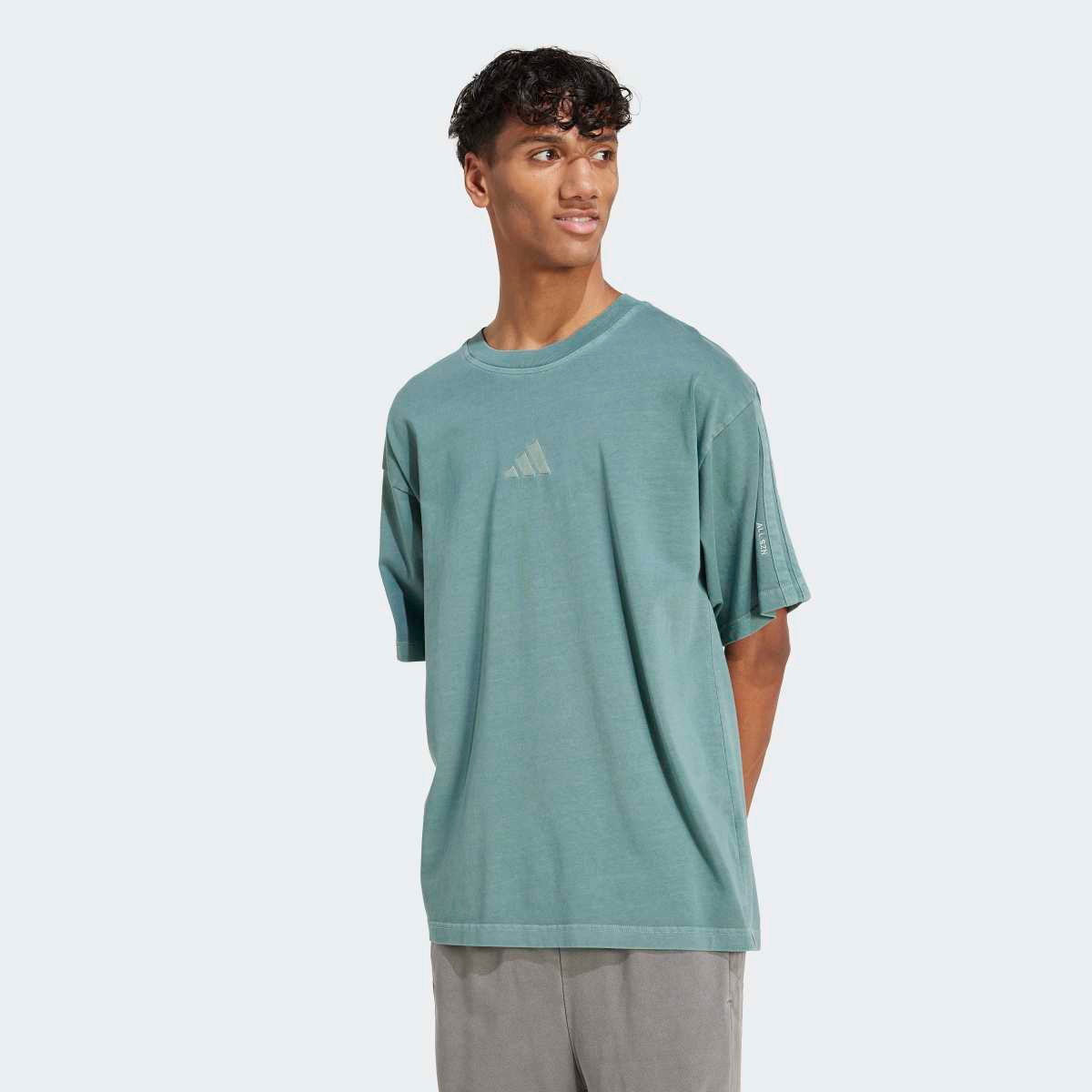 T-shirt de Homem ALL SZN Verde-1