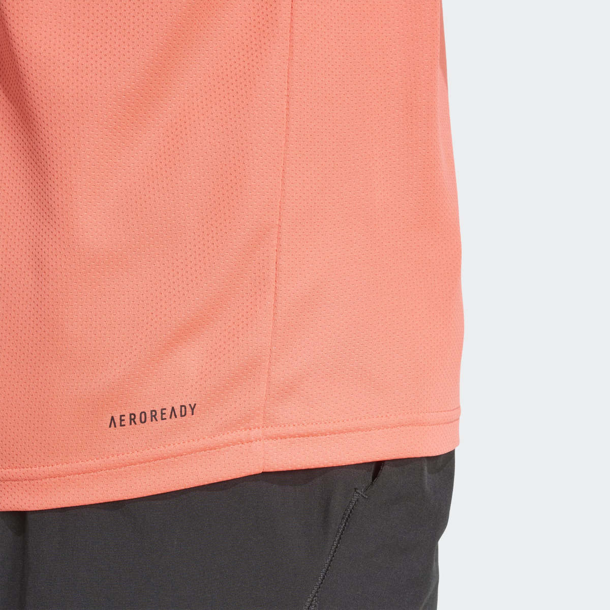 T-shirt de Homem Train Essentials Training 3 Faixas Laranja-4