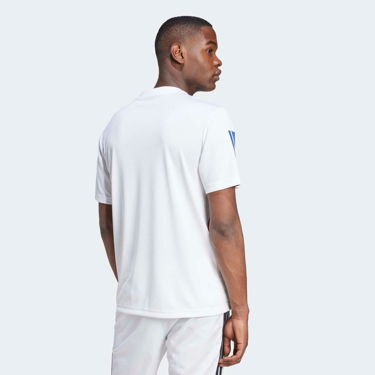T-shirt de Homem House of Tiro Colorblock Branco-2
