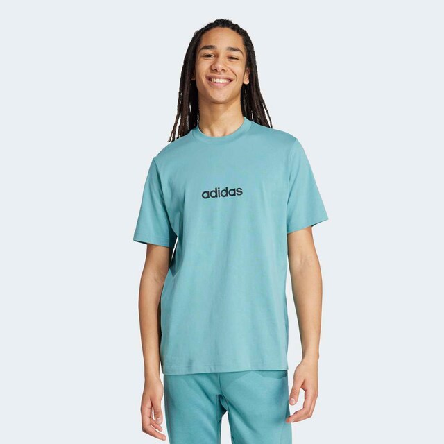Camiseta de hombre Essentials Linear Single Jersey adidas
