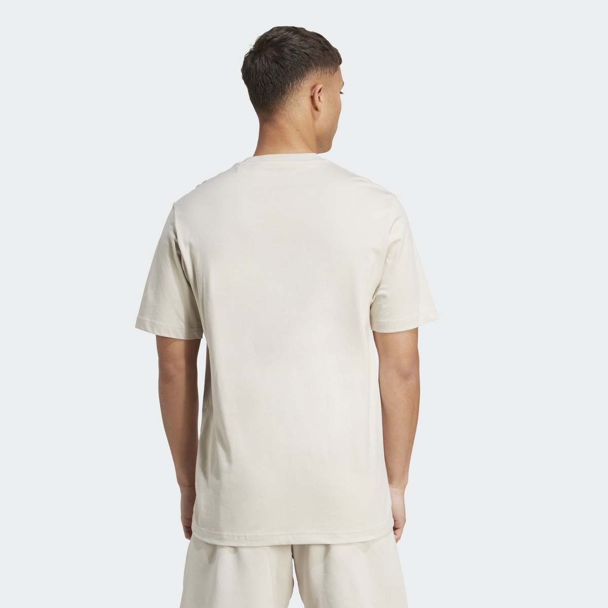 T-shirt de Homem Collegiate Lineage Bege-2