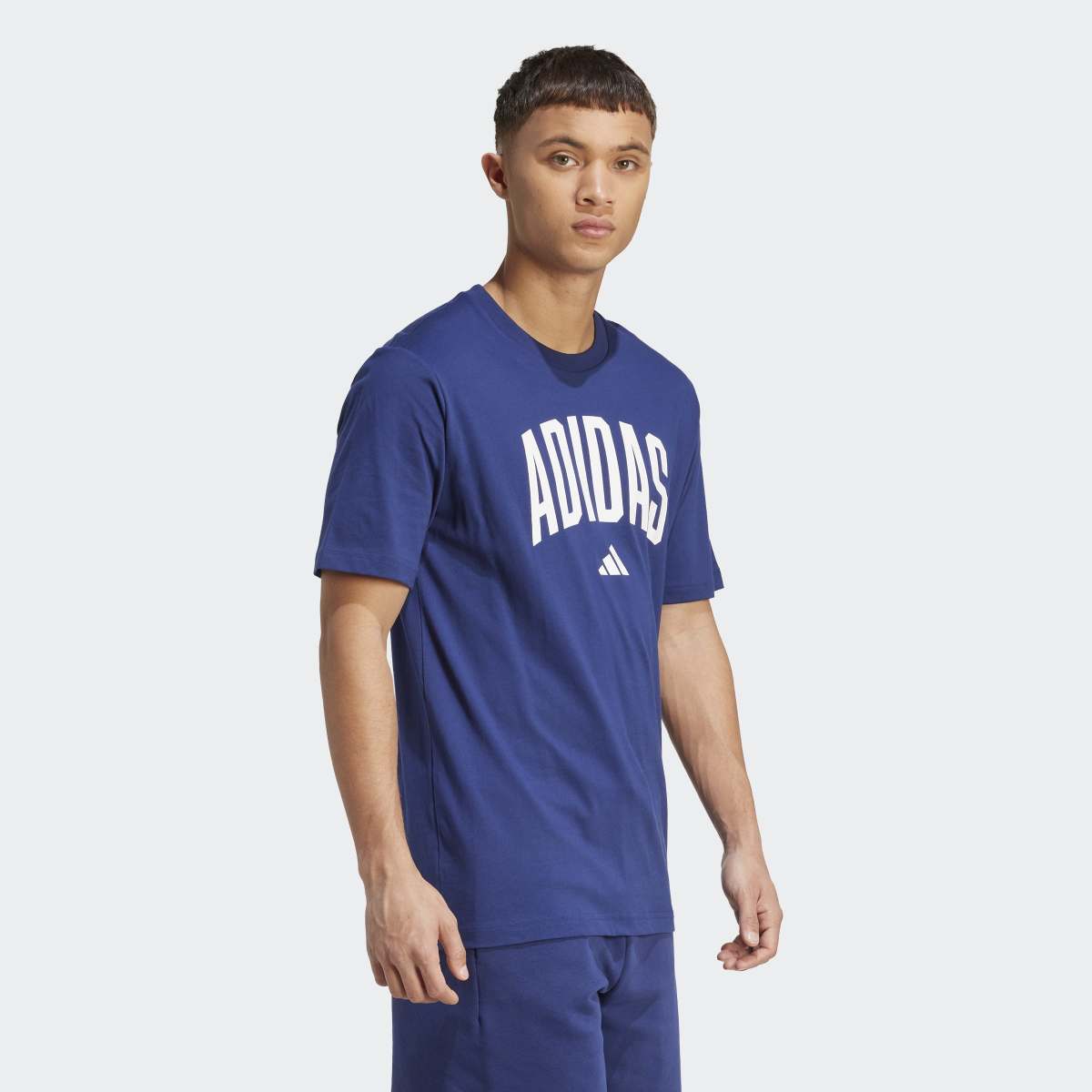 T-shirt de Homem Collegiate Lineage Azul-3