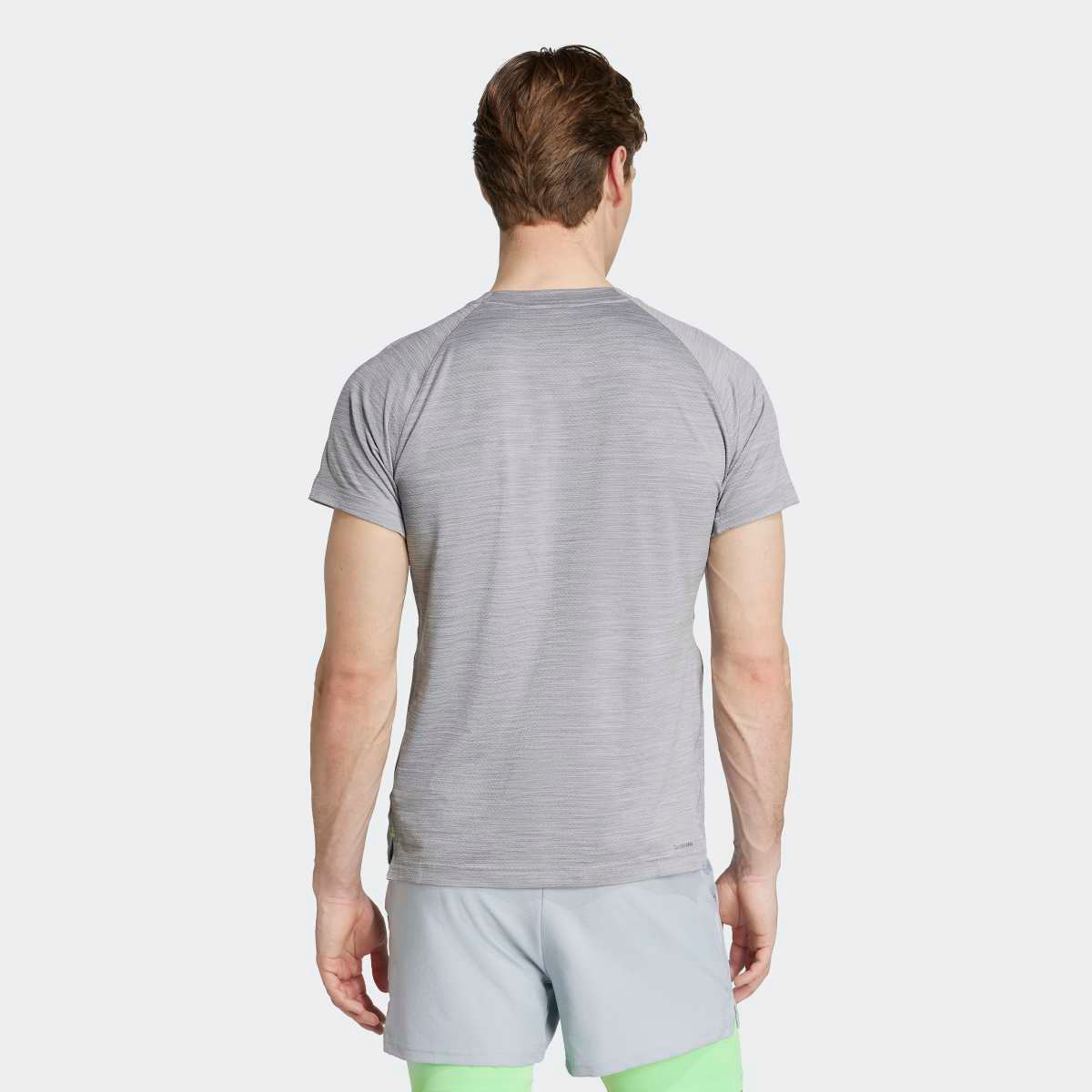 T-shirt de Homem Gym+ Cinzento-2