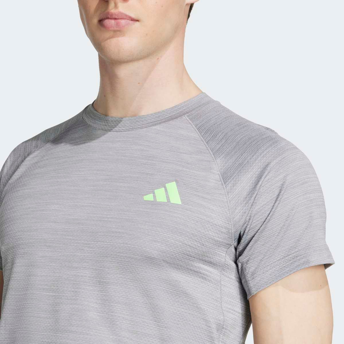 T-shirt de Homem Gym+ Cinzento-4