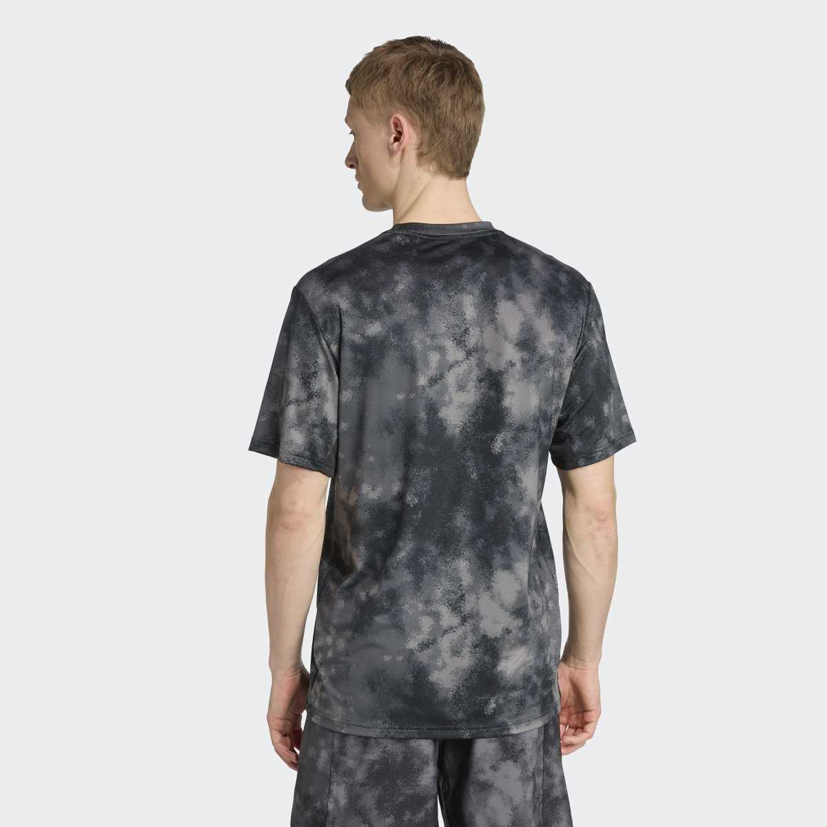 T-shirt de Homem Train Essentials Seasonal Preto-2
