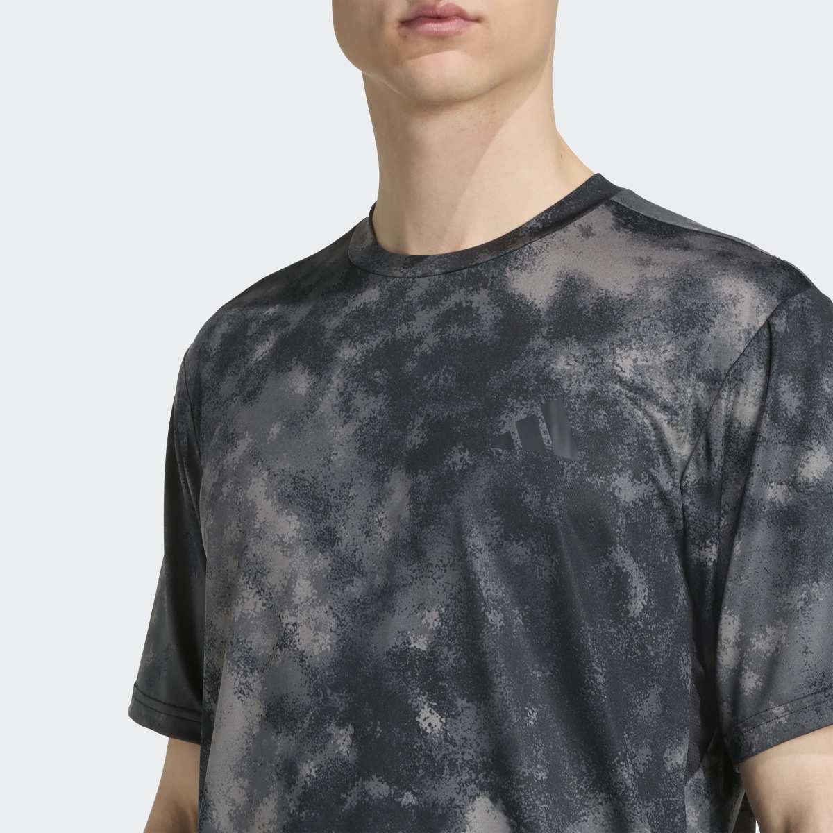 T-shirt de Homem Train Essentials Seasonal Preto-5