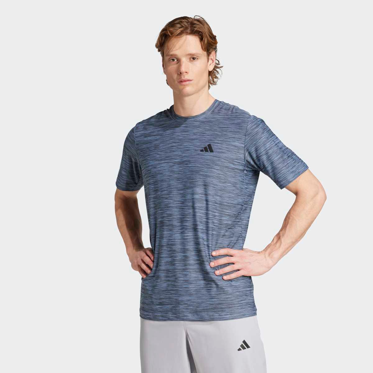 T-shirt de Homem Train Essentials Stretch Training Azul-1