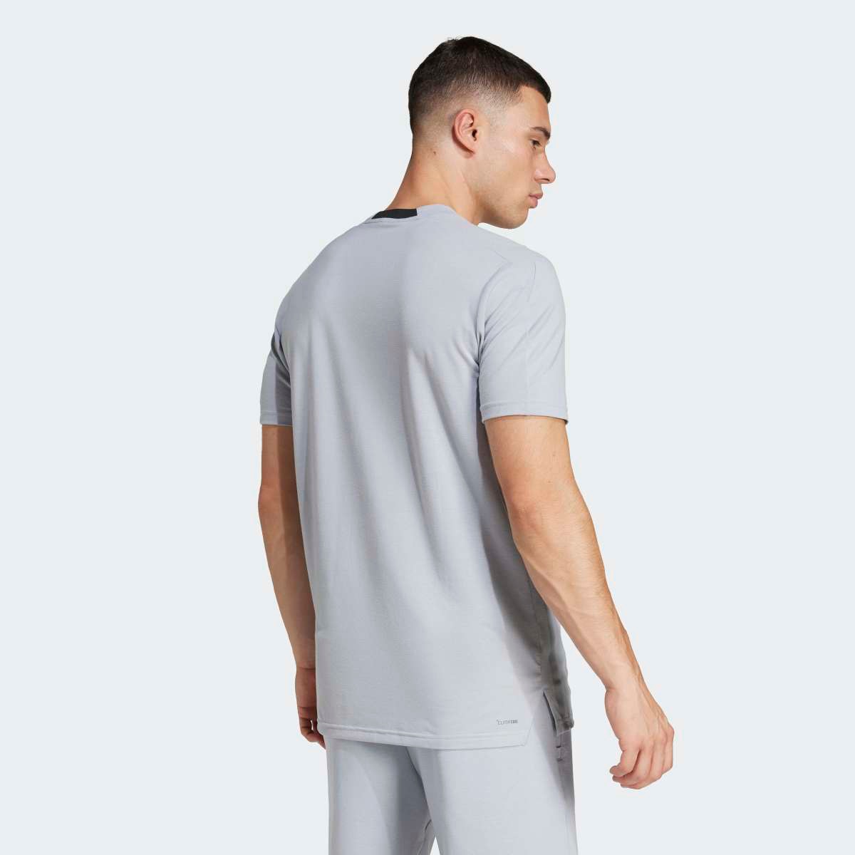 T-shirt de Homem Power Cinzento-2