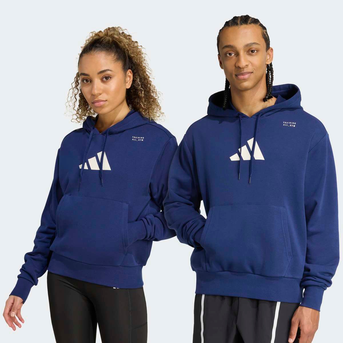 Sweatshirt de Homem Category Training Graphic Azul-escuro-1