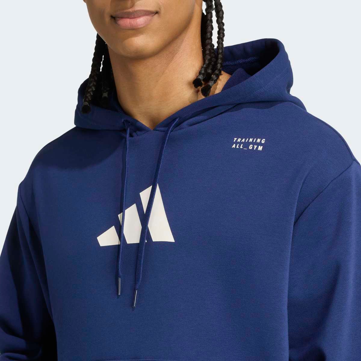 Sweatshirt de Homem Category Training Graphic Azul-escuro-4