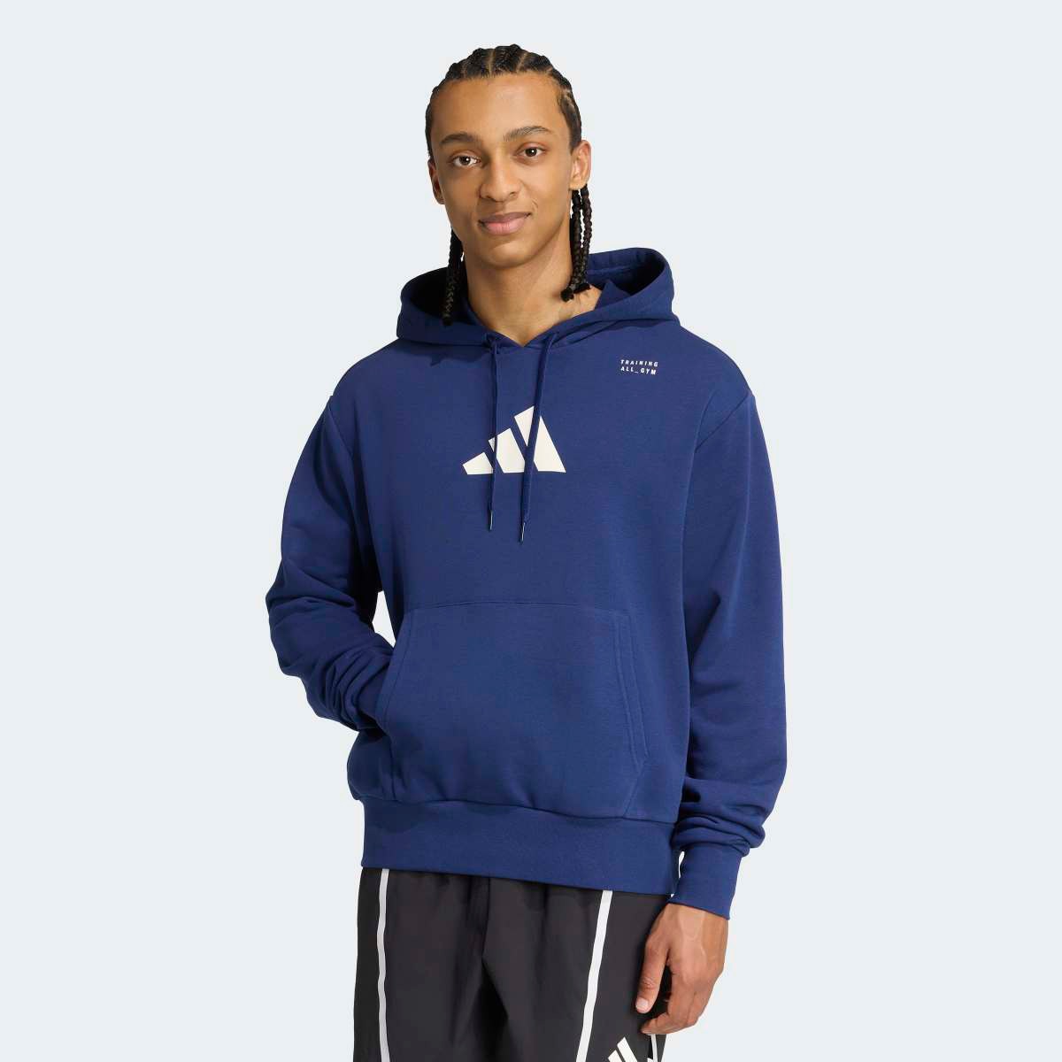 Sweatshirt de Homem Category Training Graphic Azul-escuro-5