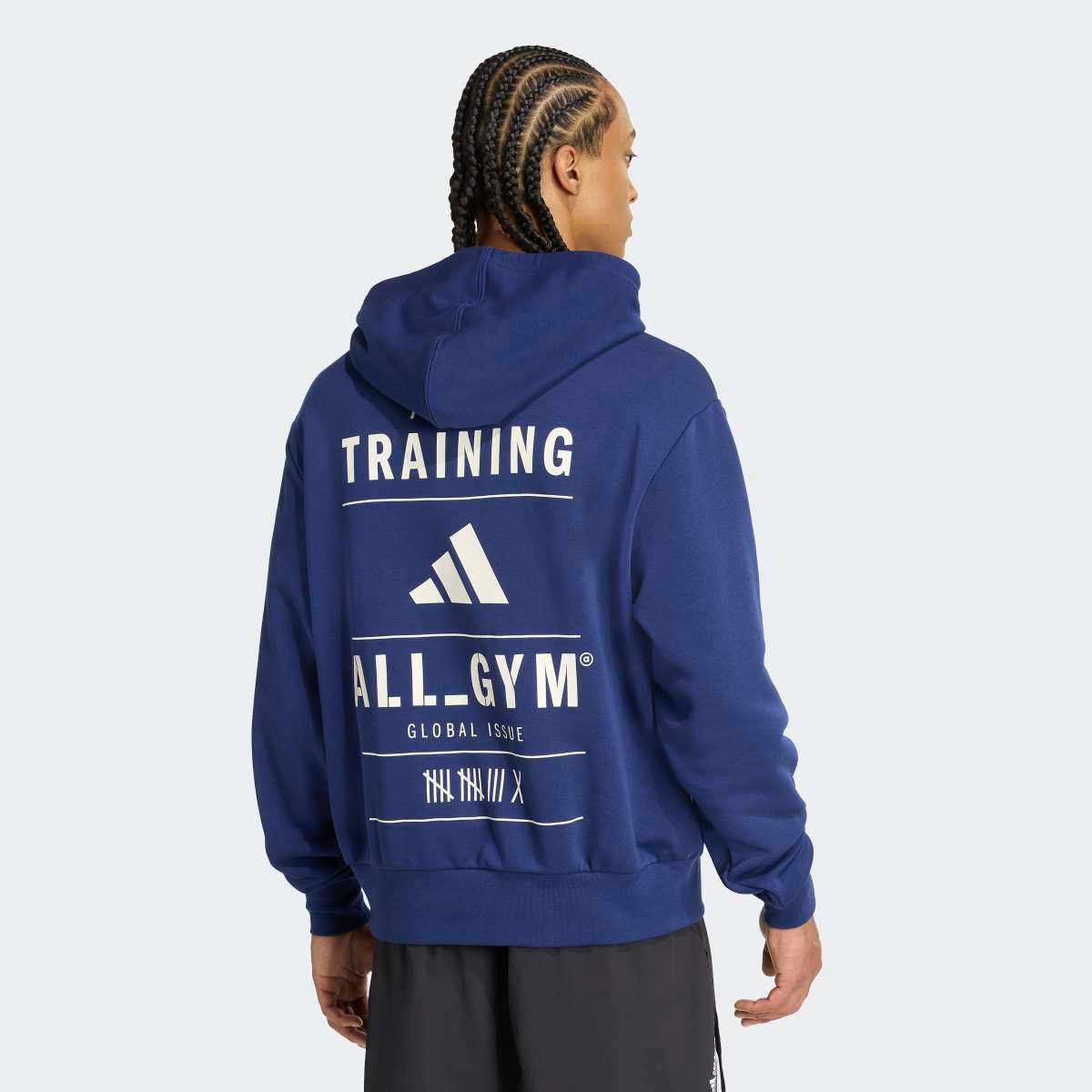 Sweatshirt de Homem Category Training Graphic Azul-escuro-6