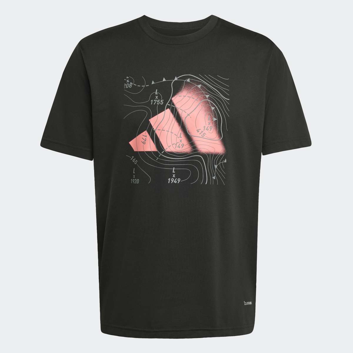 T-shirt de Homem Climacool City Tech Storm Logo Graphic Preto-6