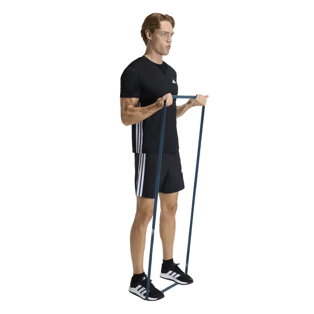 T-shirt de Homem Workout Essentials Preto-3