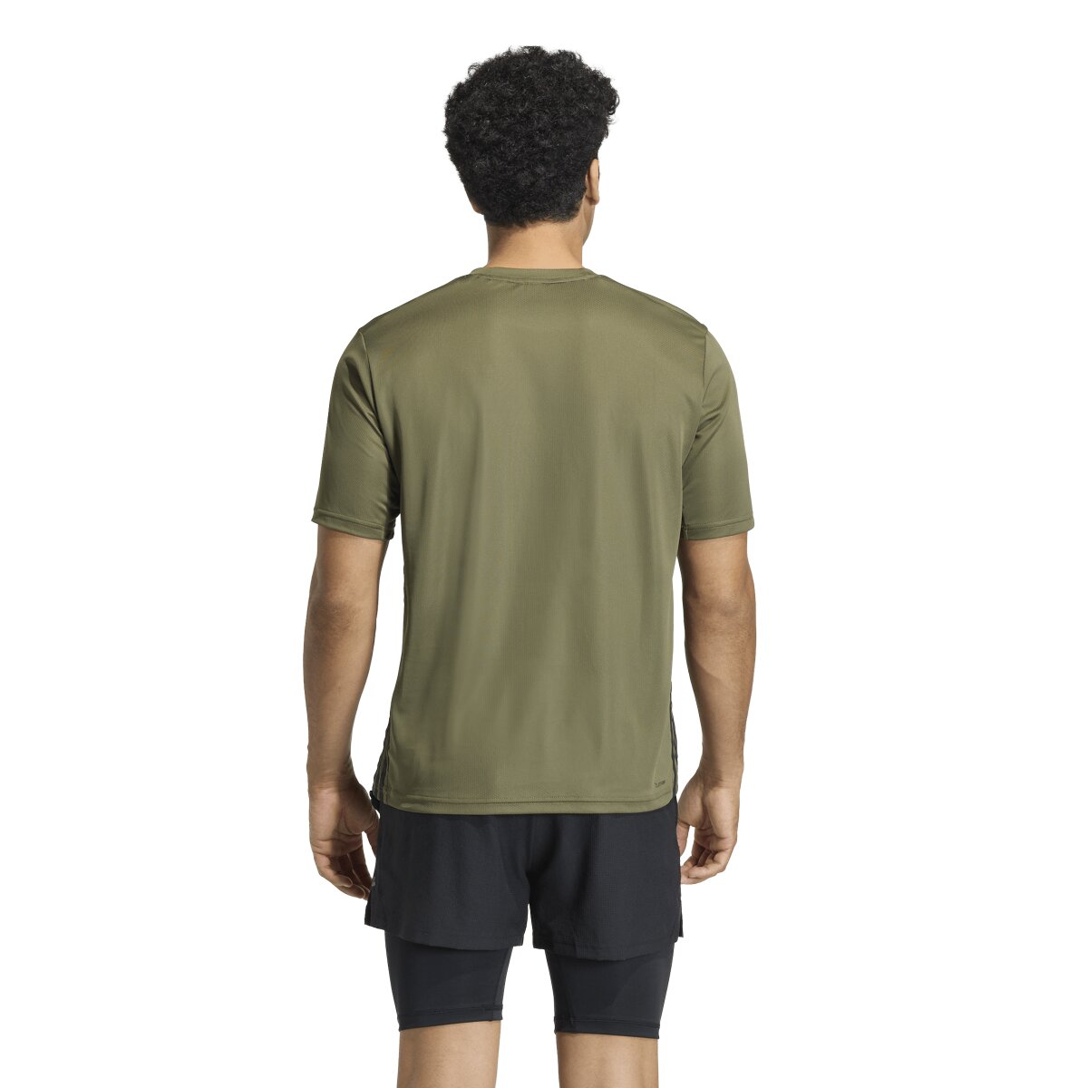 T-shirt de Homem Workout Essentials Verde-3