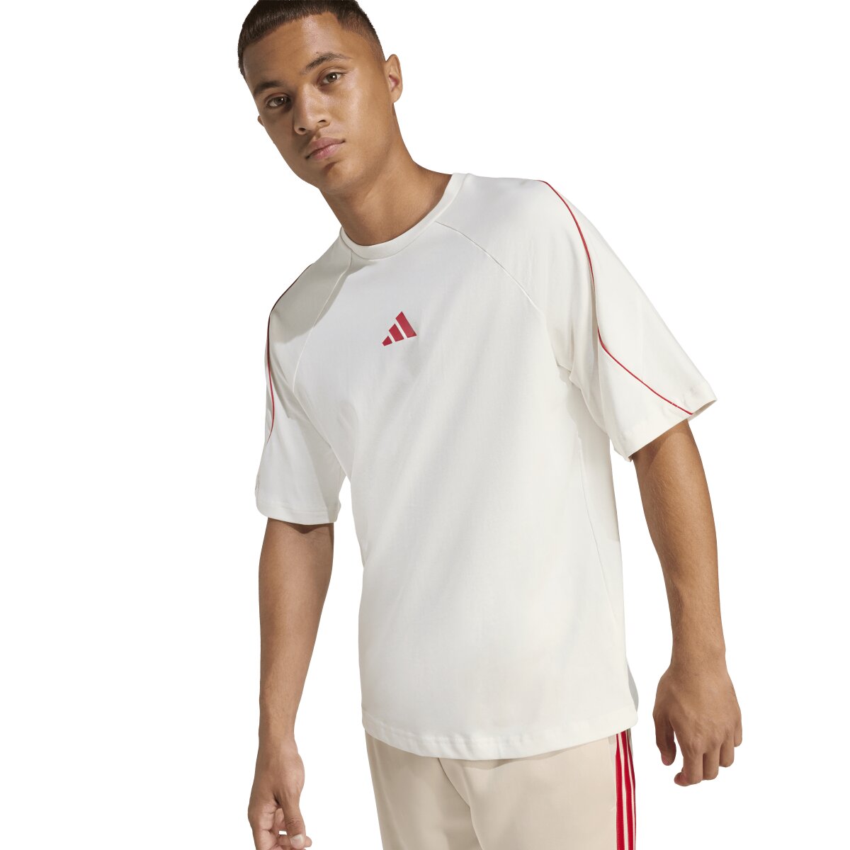 T-shirt de Homem Stadium Branco-5