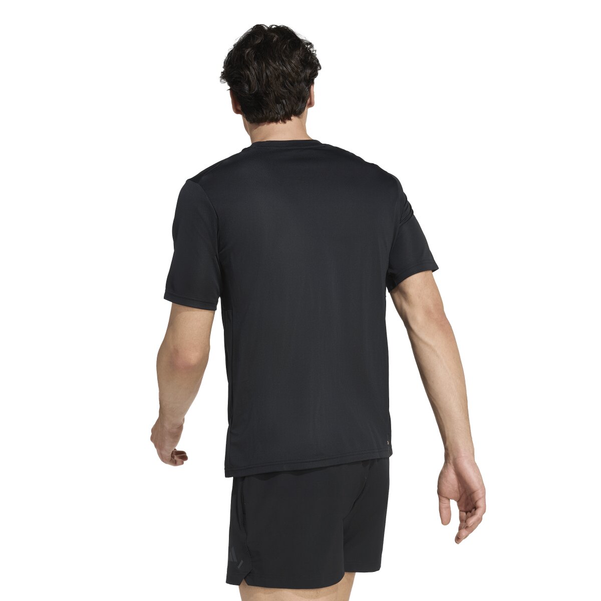 T-shirt de Homem Workout Essentials Preto-2