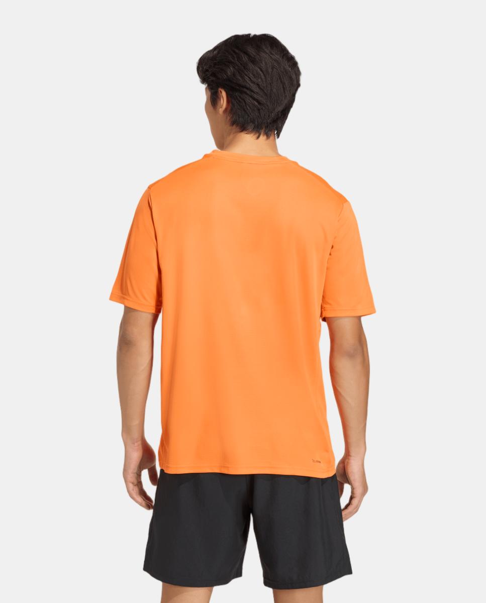 T-shirt de Homem Workout Essentials Laranja-2