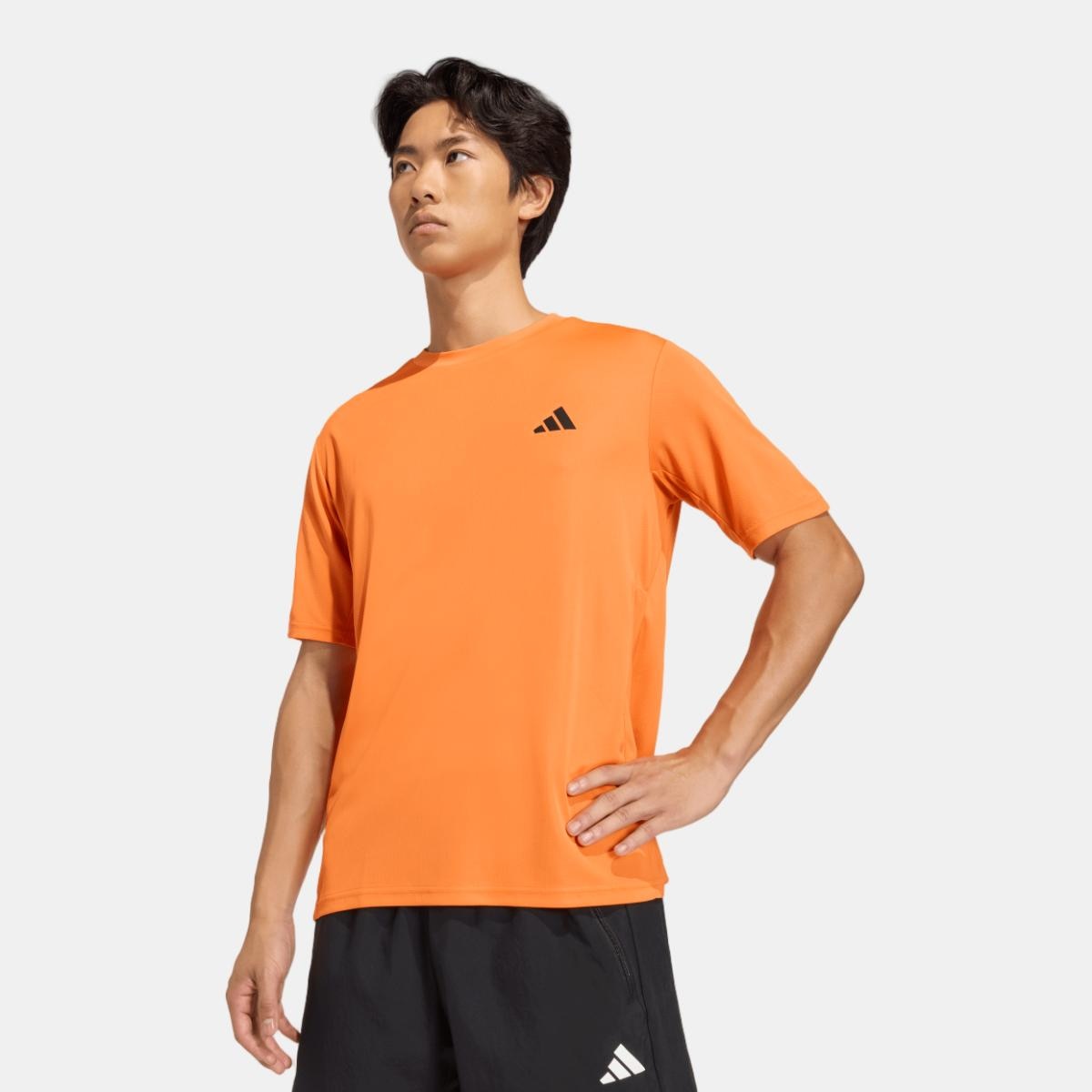 T-shirt de Homem Workout Essentials Laranja-3