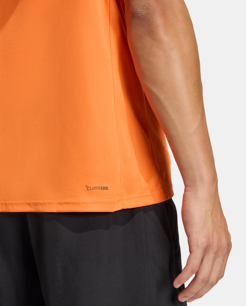 T-shirt de Homem Workout Essentials Laranja-4