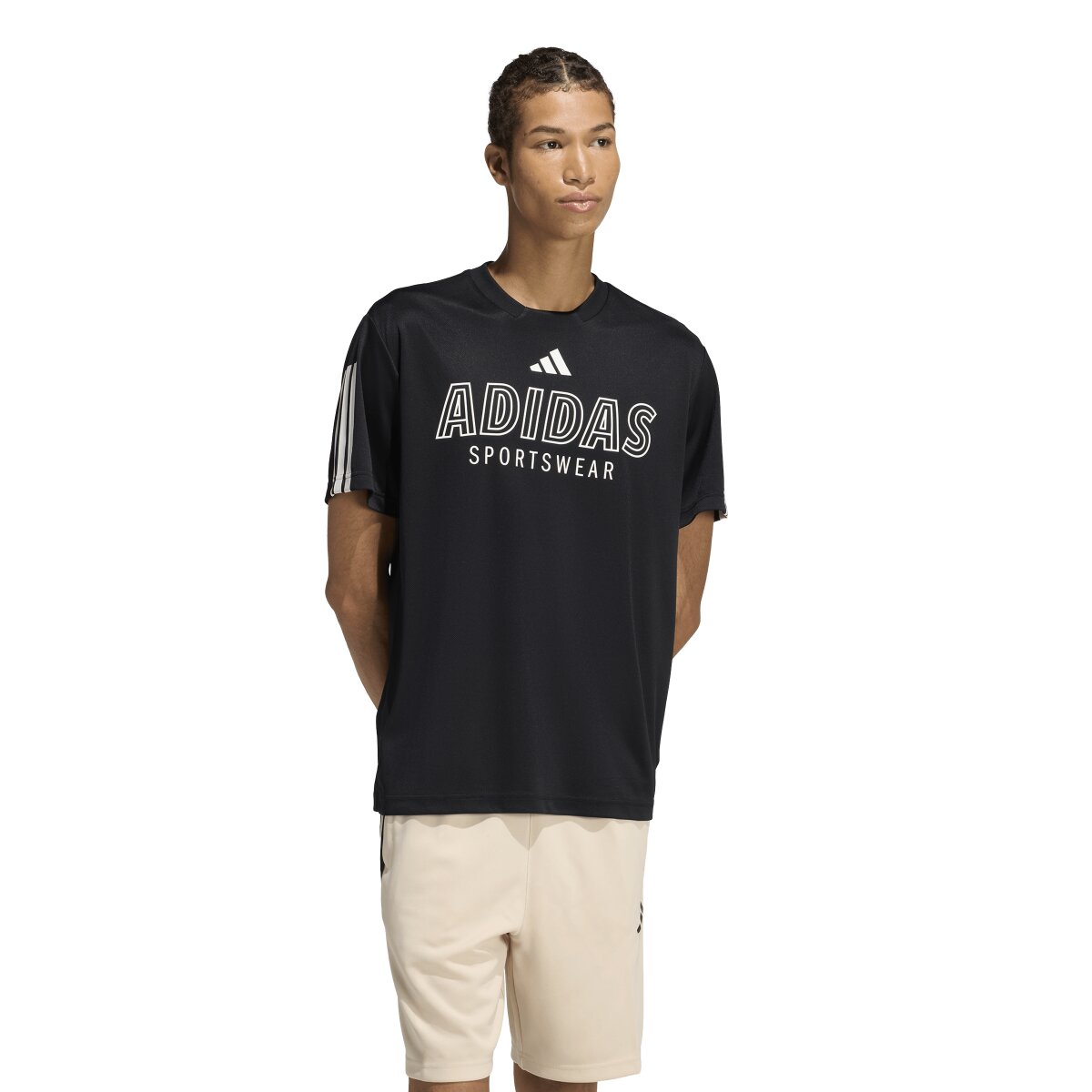 T-shirt de Homem House Of Tiro Preto-1
