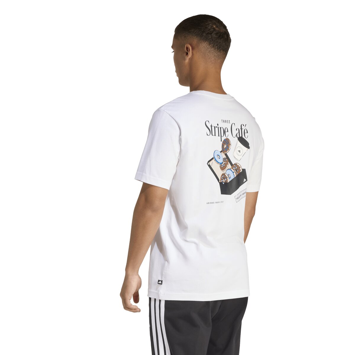 T-shirt de Homem Table Tee Branco-3