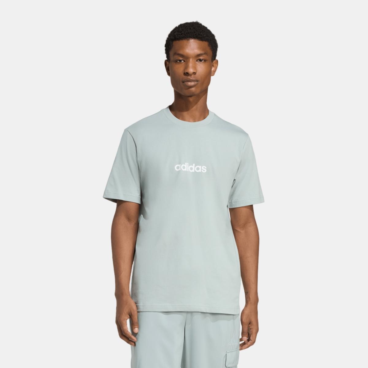 T-shirt de homem Essentials adidas Verde-1