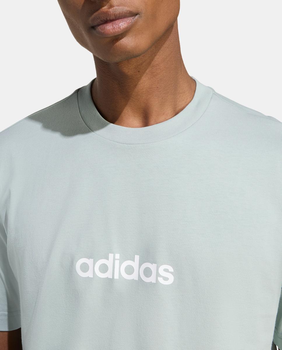 T-shirt de homem Essentials adidas Verde-3